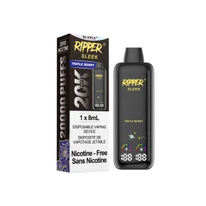 Ripper Sleek Zero Nic 20K Triple Berry