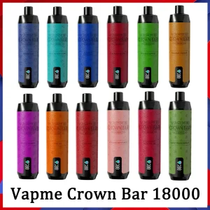 VAPME CROWN BAR 18000 Puffs PRO MAX Disposable Vapes Wholesale