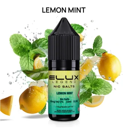 Elux Legend Lemon Mint Nic Salt 10ml