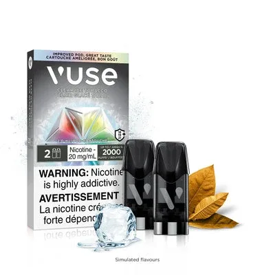 Vuse Clear tobacco ice 2/pk 20mg