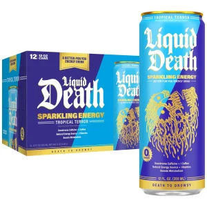 Liquid Death Tropical Terror Energy Drink 355ml