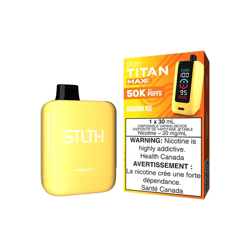 STLTH Titan Max 50K Puff Disposable Rechargeable Vape 30mL - Image 2