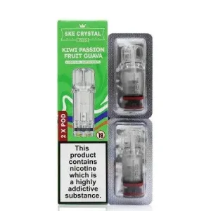 SKE Crystal Plus Pods - Kiwi Passionfruit Guava