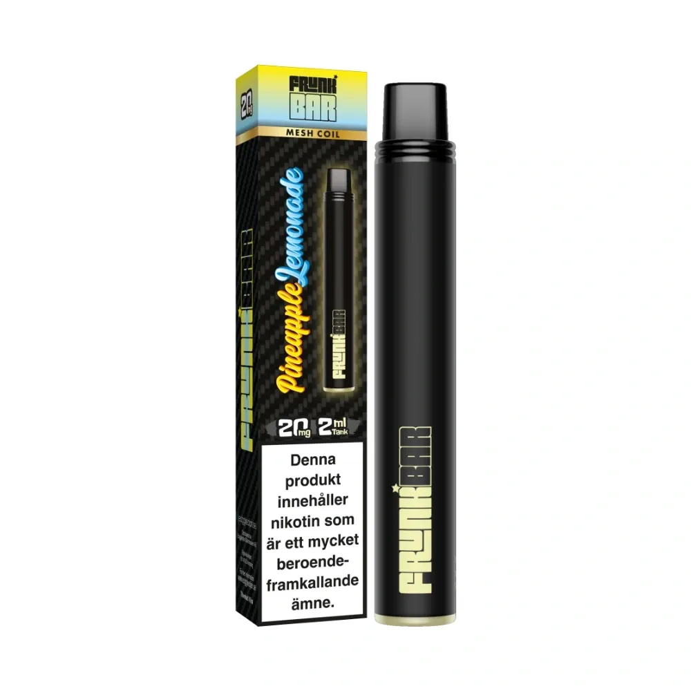 Frunk Bar – Pineapple Lemonade (20 mg, Engångs vape)