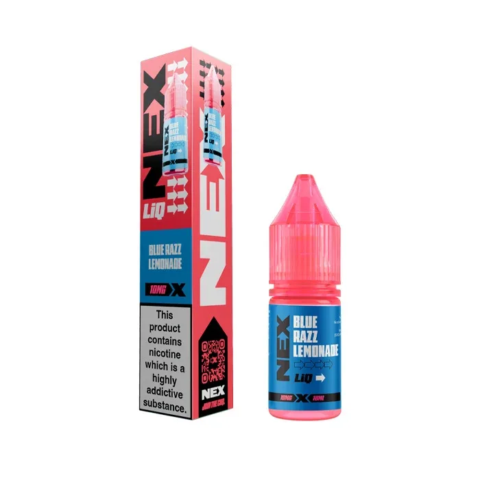 Blue Razz Lemonade Nic Salt E-Liquid by NexLiq