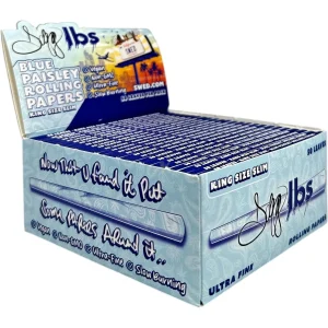 Dogg Lbs Blue Paisley King Size Papers 50 Pack