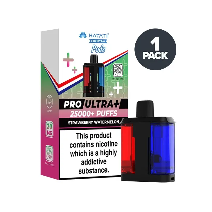 Strawberry Watermelon Hayati Pro Ultra Plus Refill Pack