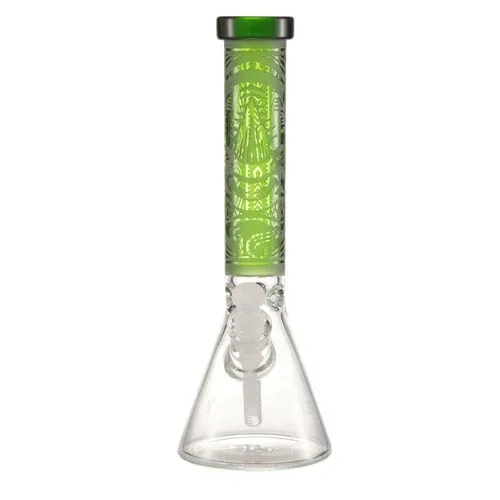 Legendary 14" 7mm Sandblast Beaker Bong - Image 2