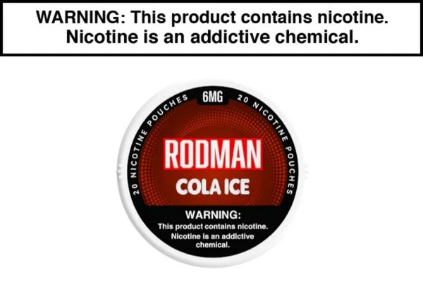 RODMAN DRY+ NICOTINE POUCHES - Image 2