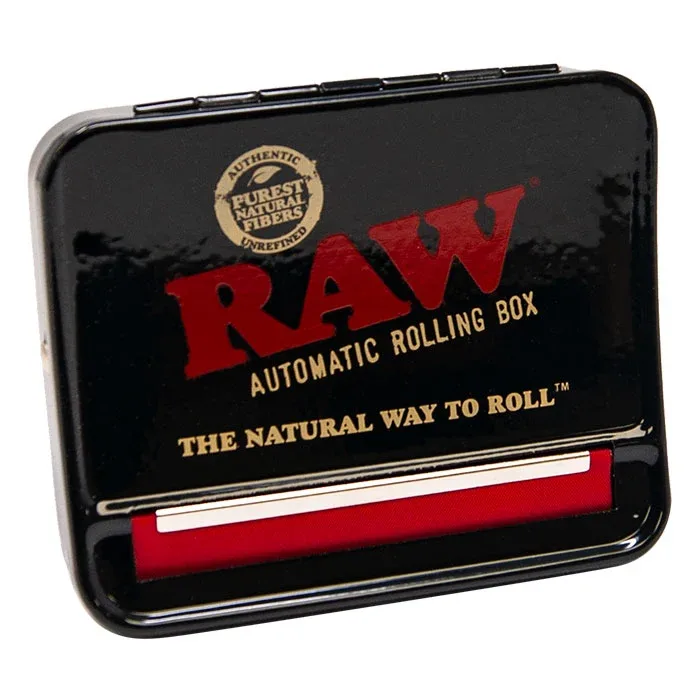 Raw Black Adjustable Automatic Rolling Box 79mm 1 1/4 and 1 1/2 - Image 2