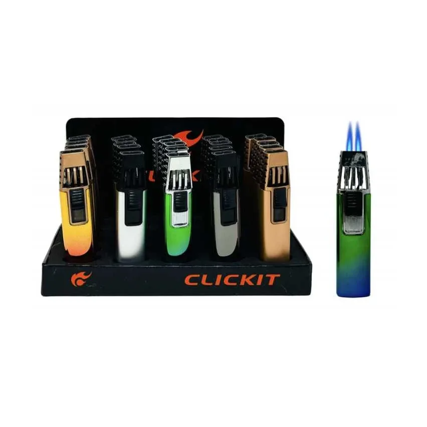 Click It Double Torch Lighter