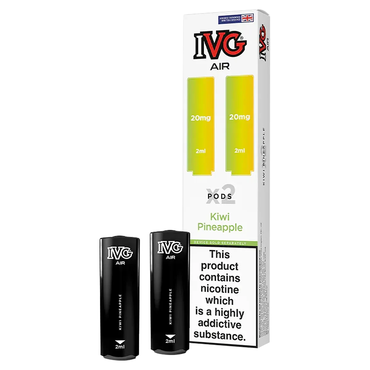 Kiwi Pineapple IVG Air Replacement Pods