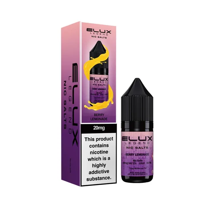 Berry Lemonade 10ml Nic Salt by Elux Legend