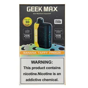 Geek Max 30K 30000 Puffs Disposable Vape 5%
