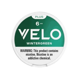 Velo Plus Wintergreen Nicotine Pouches (20 Pouches/Pack)