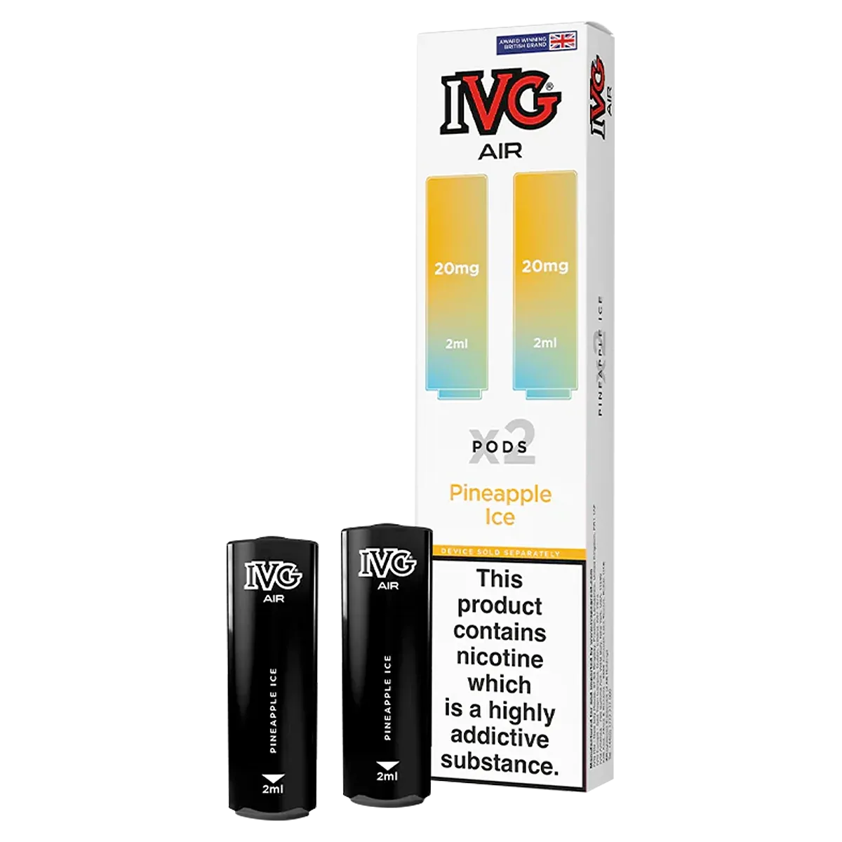 Pineapple Ice IVG Air Replacement Pods
