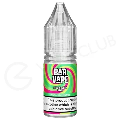 Strawberry Kiwi Nic Salt E-lIquid by Bar Vape