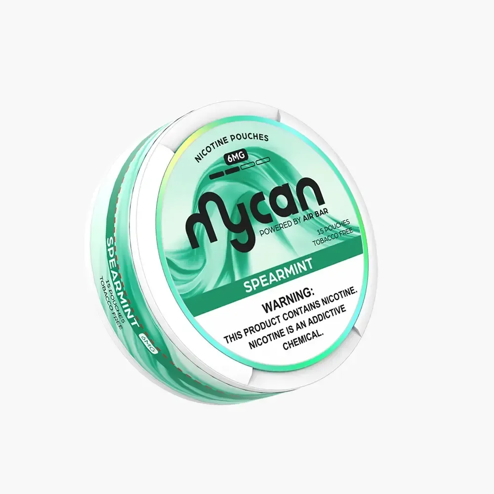 Mycan Nicotine Pouches - Tobacco-Free 6mg & 9mg by Air Bar