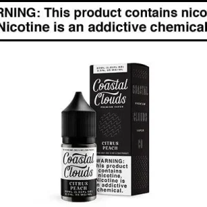 CITRUS PEACH BY COASTAL CLOUDS SALT 30ML