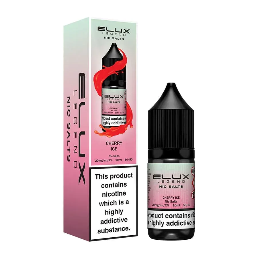 Elux - Legend Nic Salts 10ml - Cherry Ice