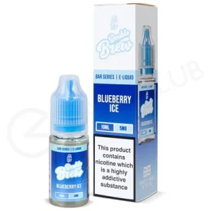 Blueberry Ice Nic Salt E-Liquid by Double Brew