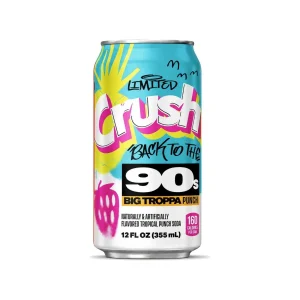 Crush Back to the 90s Big Troppa Punch 355ml