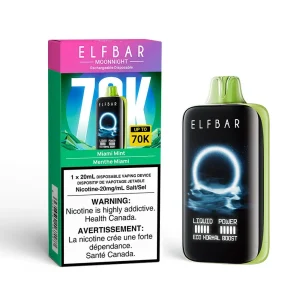 Elfbar MoonNight Miami Mint 70k