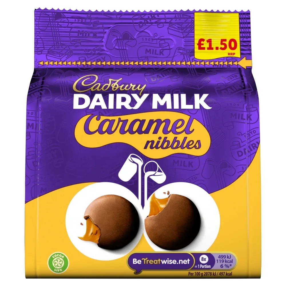 Cadbury Dairymilk Caramel Nibbles 85g