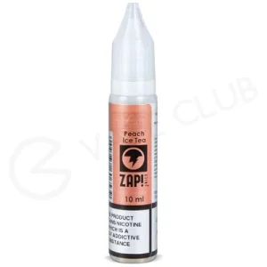Peach Ice Tea Nic Salt E-Liquid by Zap! Juice