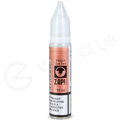 Peach Ice Tea Nic Salt E-Liquid by Zap! Juice