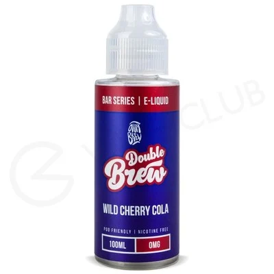 Wild Cherry Cola Shortfill E-Liquid by Double Brew Bar Series 100ml