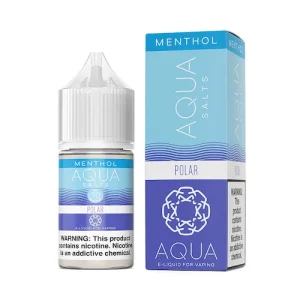 Aqua Menthol Salt Polar eJuice