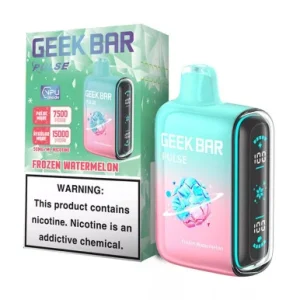 GEEK BAR PULSE 5% NIC 15000 PUFFS VAPE (FROZEN WATERMELON - FROZEN EDITION)