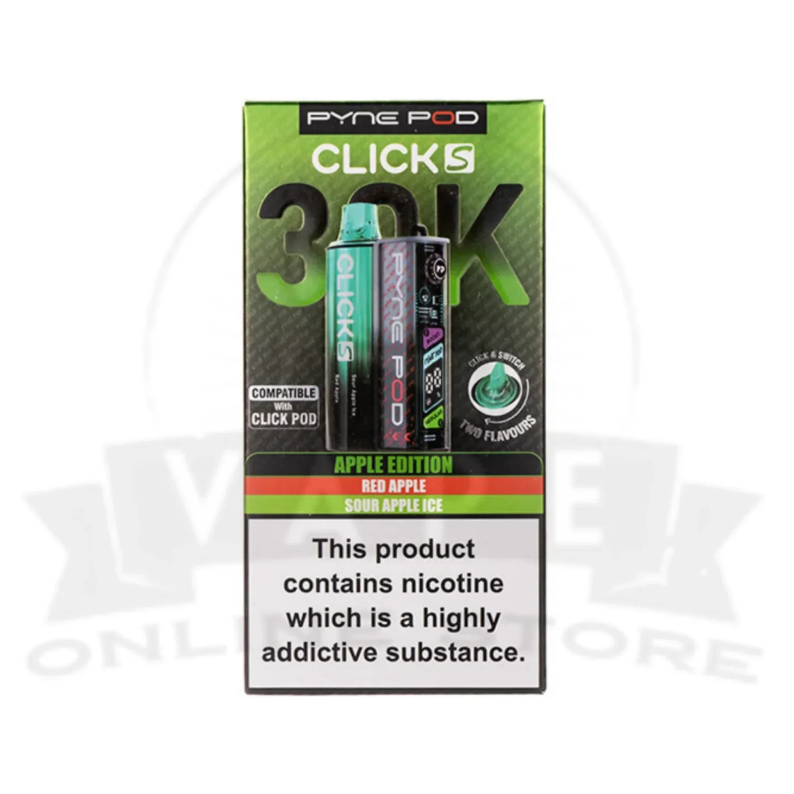 Pyne Pod Click S 30K Pod Kit | Buy Kit Get Pod Free £9.99 - Image 2