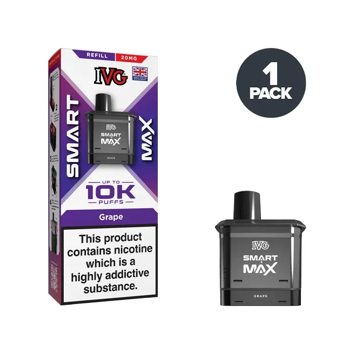 Grape IVG Smart Max Refill Pack - Image 2