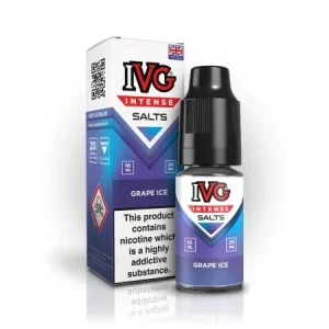 IVG Nic Salt Intense 10ml Eliquid - Grape Ice
