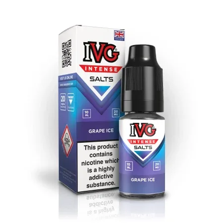 IVG Nic Salt Intense 10ml Eliquid - Grape Ice