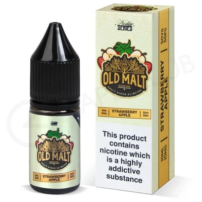 Strawberry Apple Nic Salt E-Liquid by Old Malt