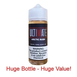 Ultimate Vapor Arctic Rush ELiquid-USA Made-Free Shipping $60+!