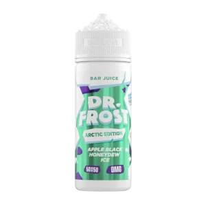 Apple Black Honeydew Ice 100ml Shortfill E-Liquid by Dr Frost Arctic Edition