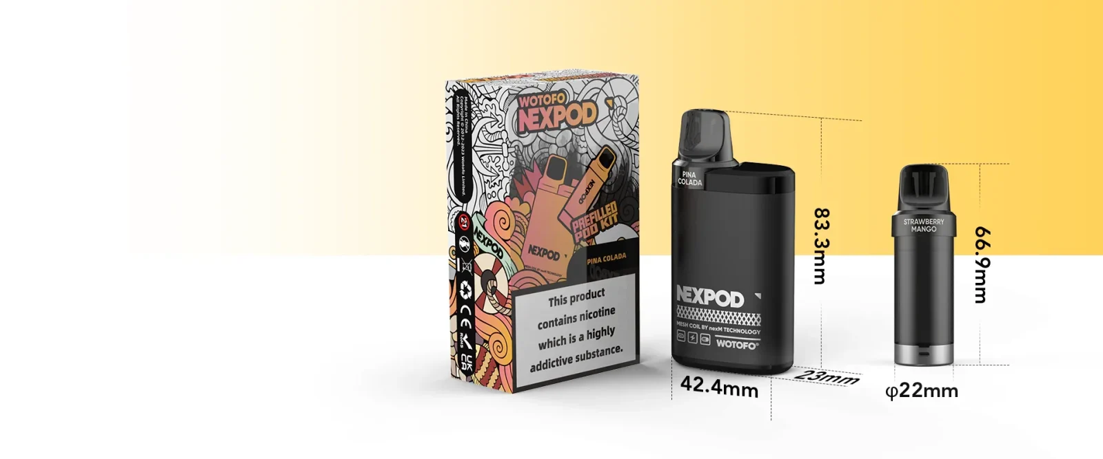 Wotofo nexPOD Prefilled Pod Kit