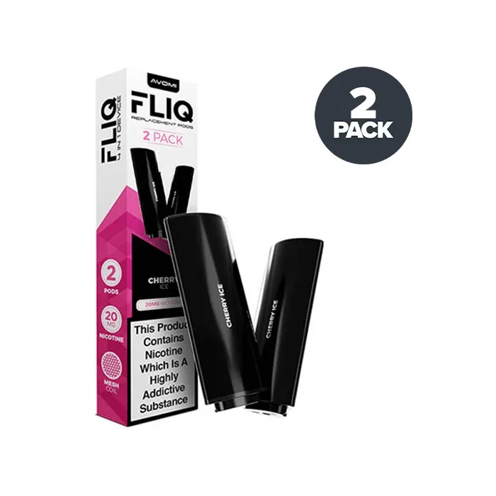 Cherry Ice Avomi Fliq Prefilled Pods