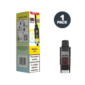 Banana Ice IVG Savr Refill Pack