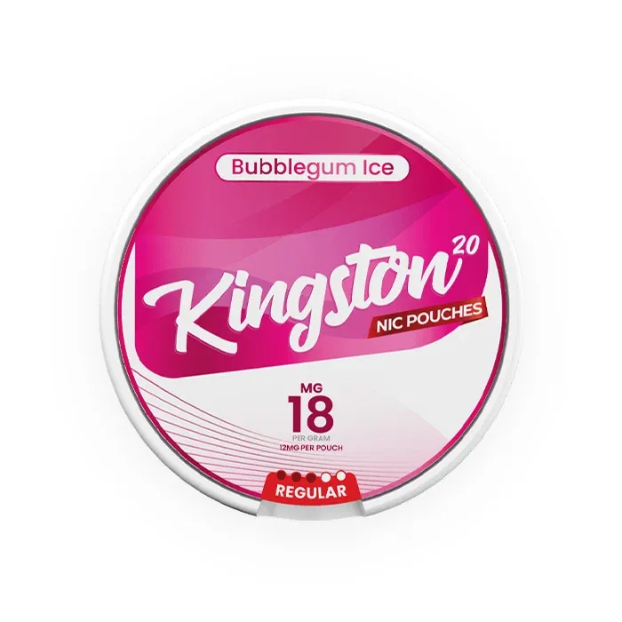 Bubblegum Ice Kingston Nicotine Pouches - Image 2