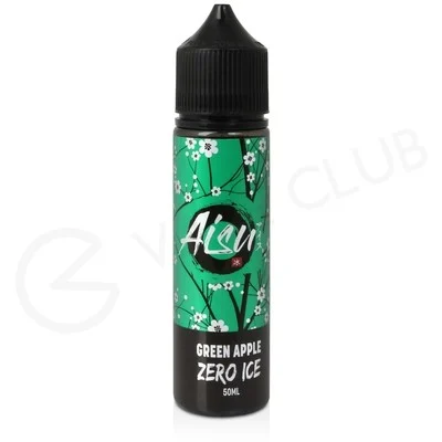 Green Apple Zero Ice Shortfill E-Liquid by Aisu 50ml
