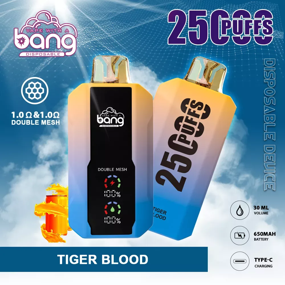 BANG 25000 Puffs Bulk Buy Rechargeable Disposable Vapes Wholesale