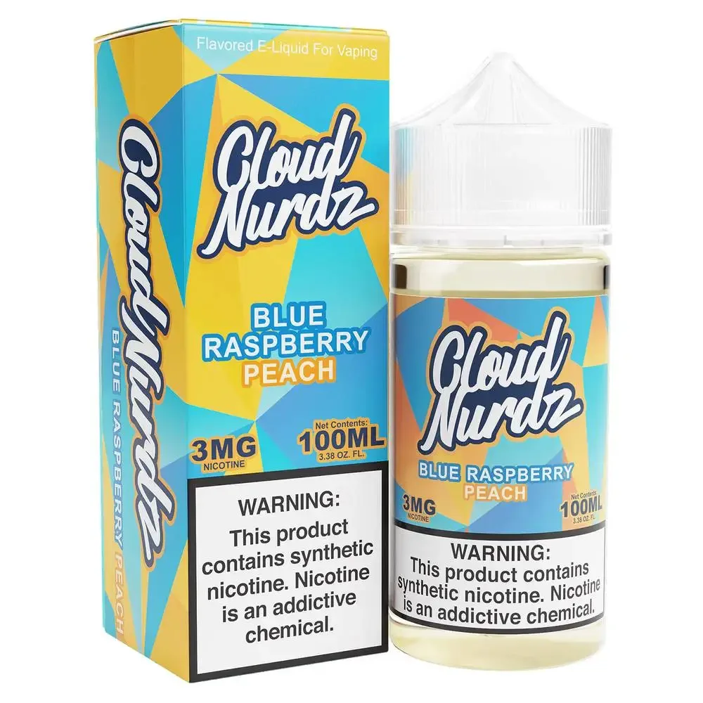 Cloud Nurdz 100mL Peach Blue Razz - Image 2