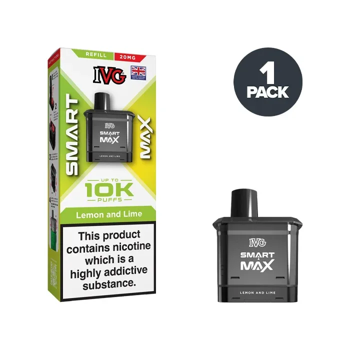 Lemon and Lime IVG Smart Max Refill Pack - Image 2