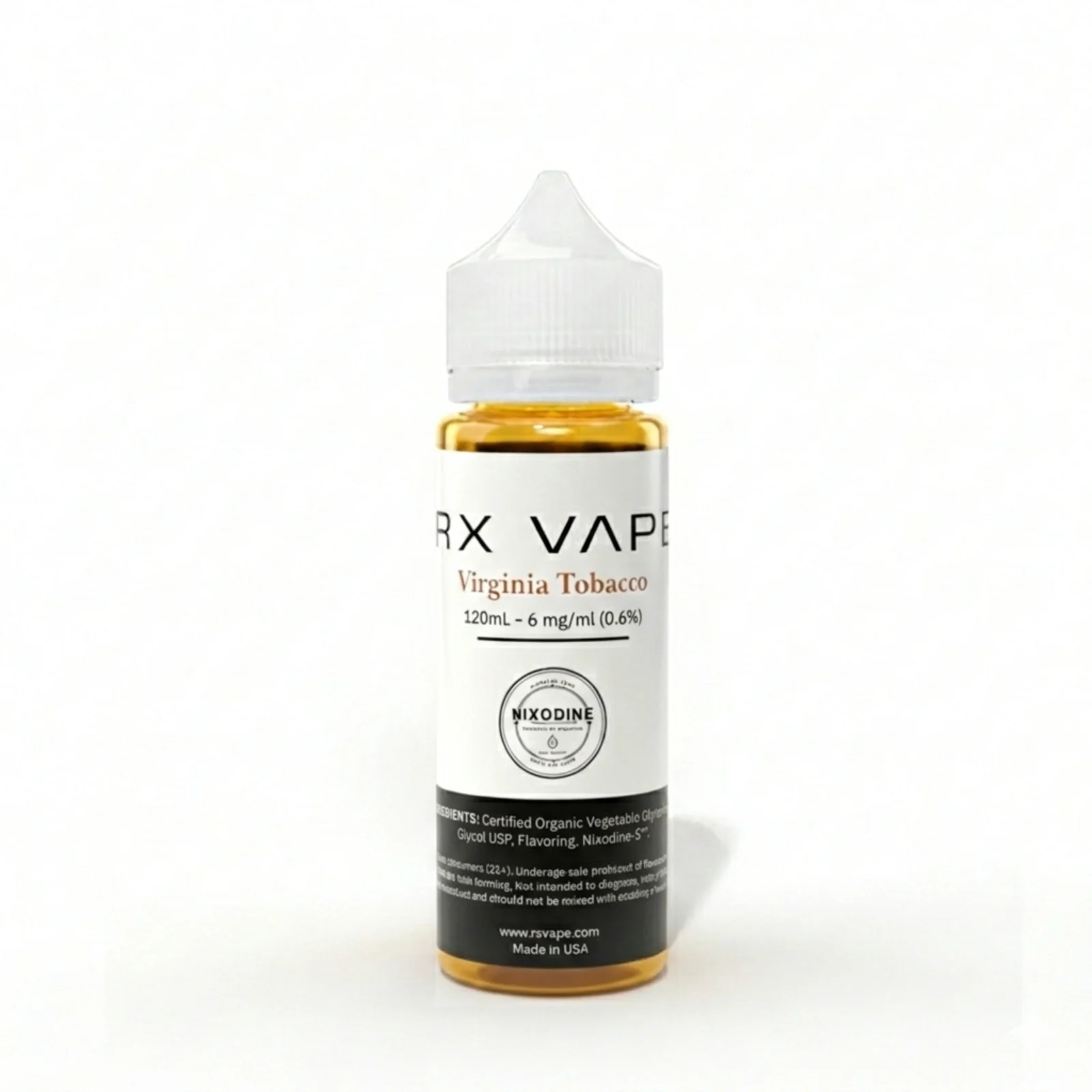 Nixodine Virginia Tobacco Freebase — 6mg | 120mL