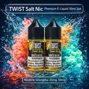 TWIST Salt Nic Premium E-Liquid 30ml 2pk